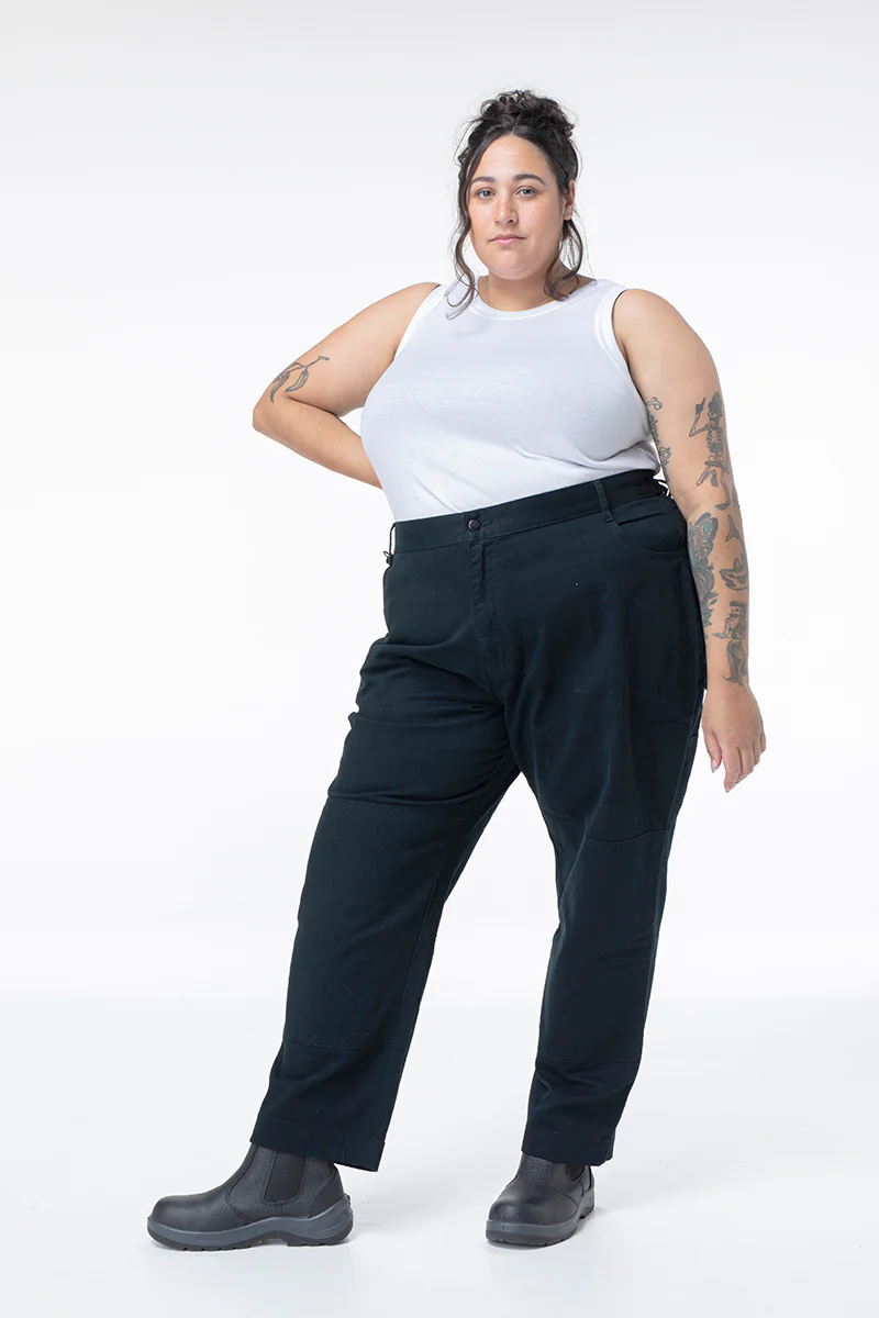 2 Way Work Pants - Discreet Black - Image 3