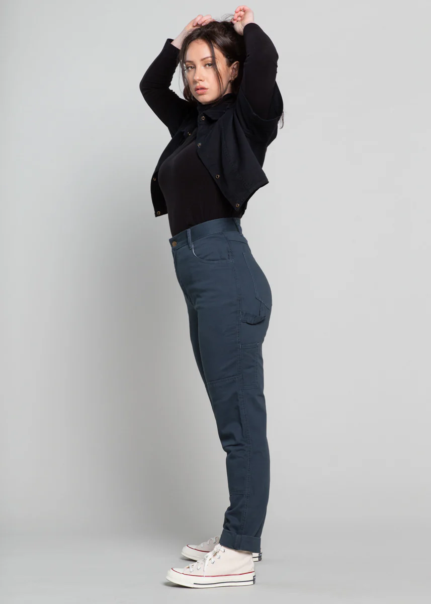 2 Way Work Pants Green - Image 5