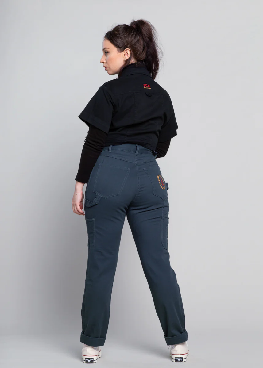 2 Way Work Pants Green - Image 6