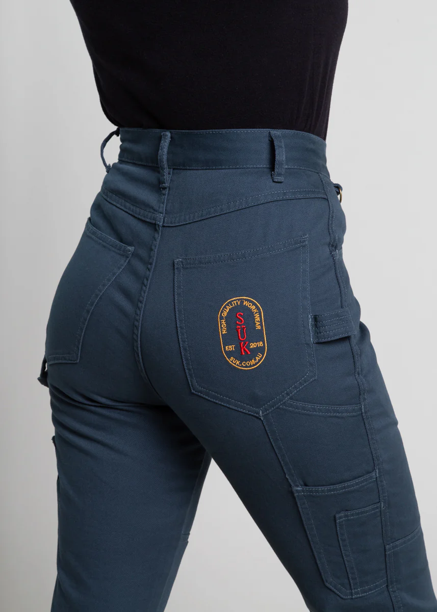 2 Way Work Pants Green - Image 7