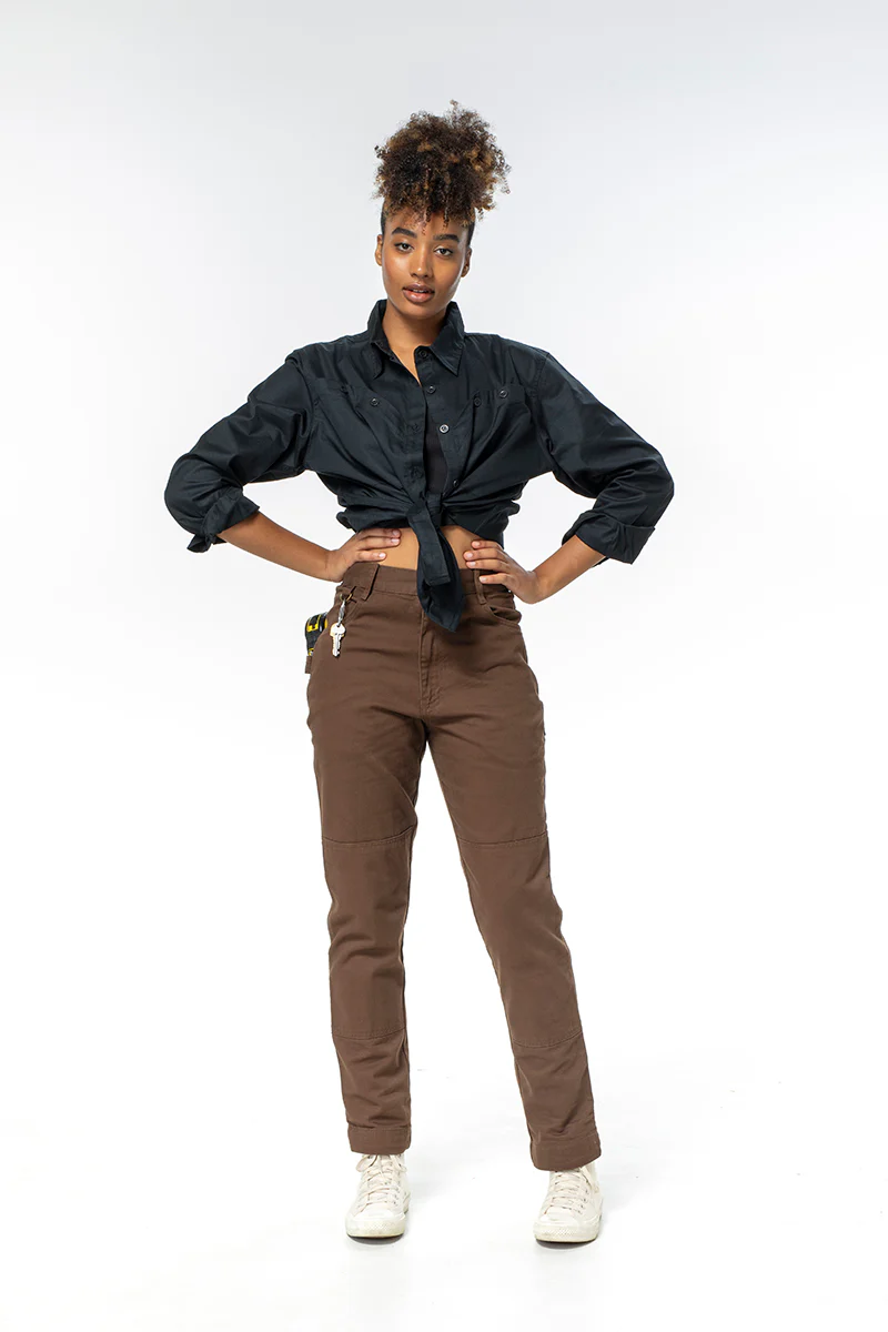 2 Way Work Pants Umber - Image 7