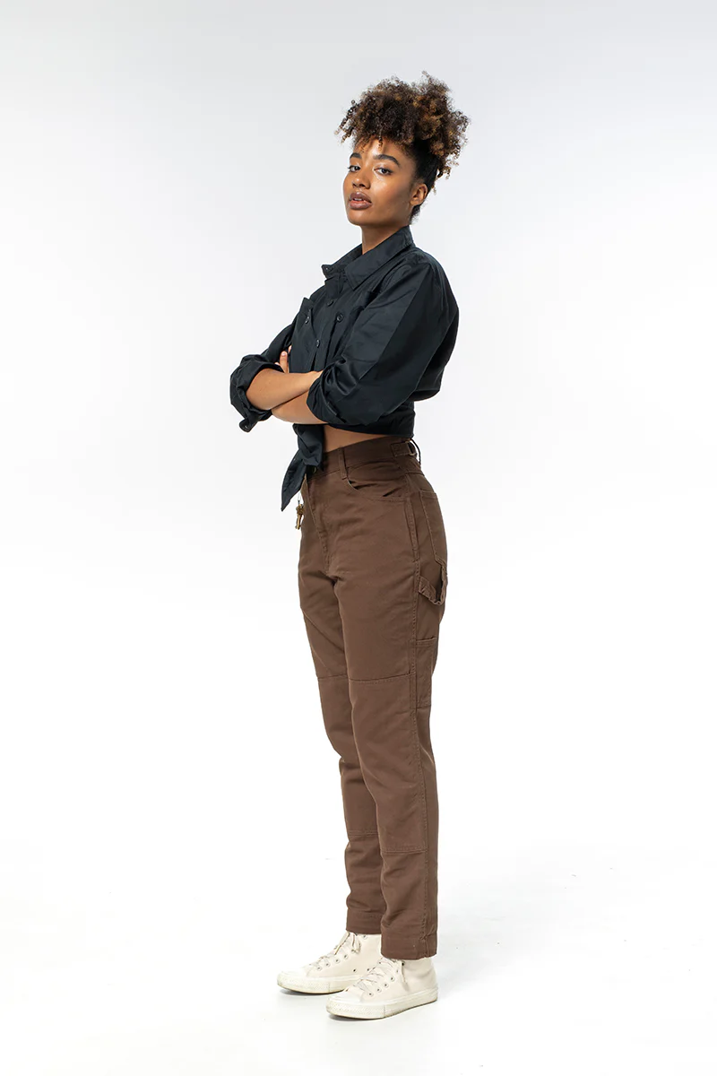 2 Way Work Pants Umber - Image 8