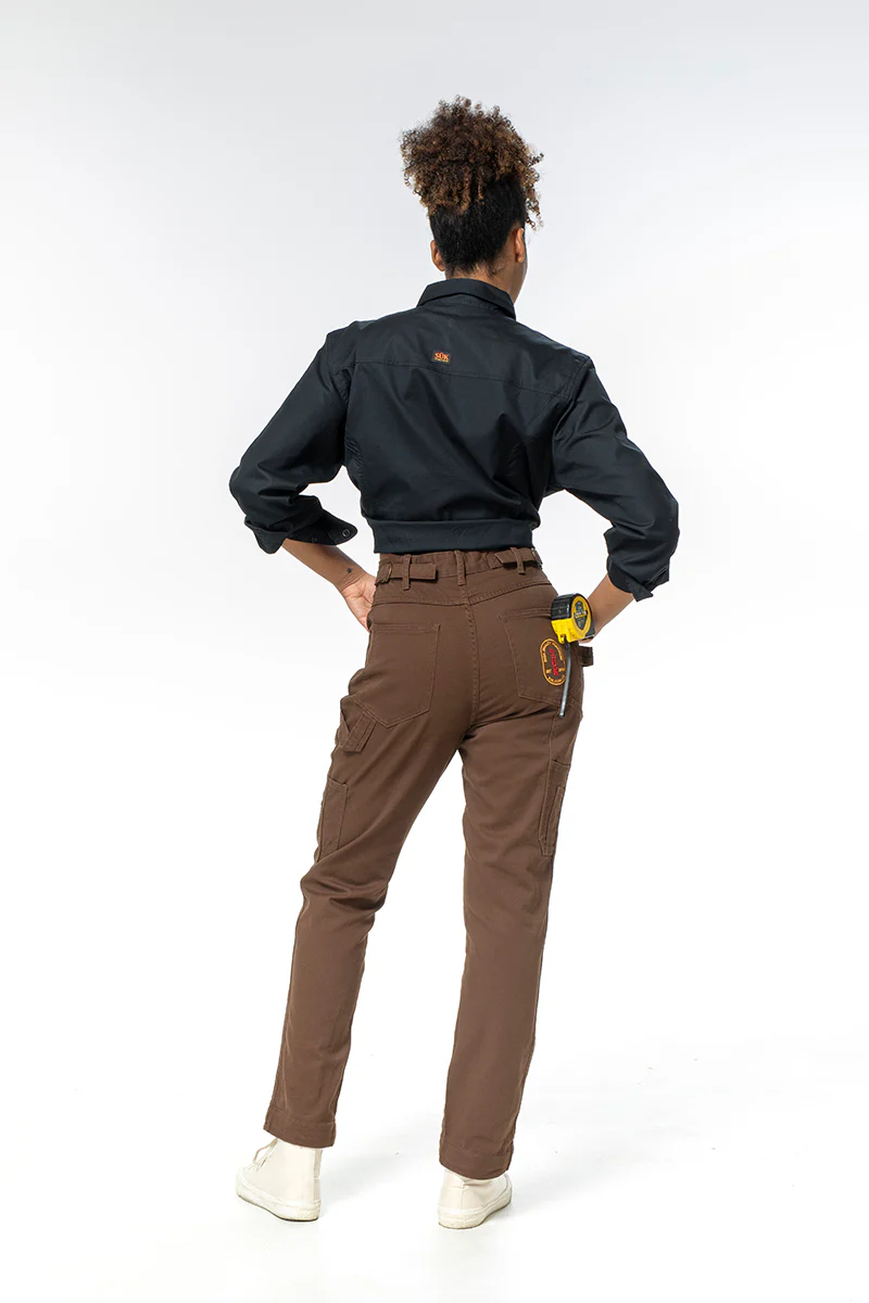2 Way Work Pants Umber - Image 9