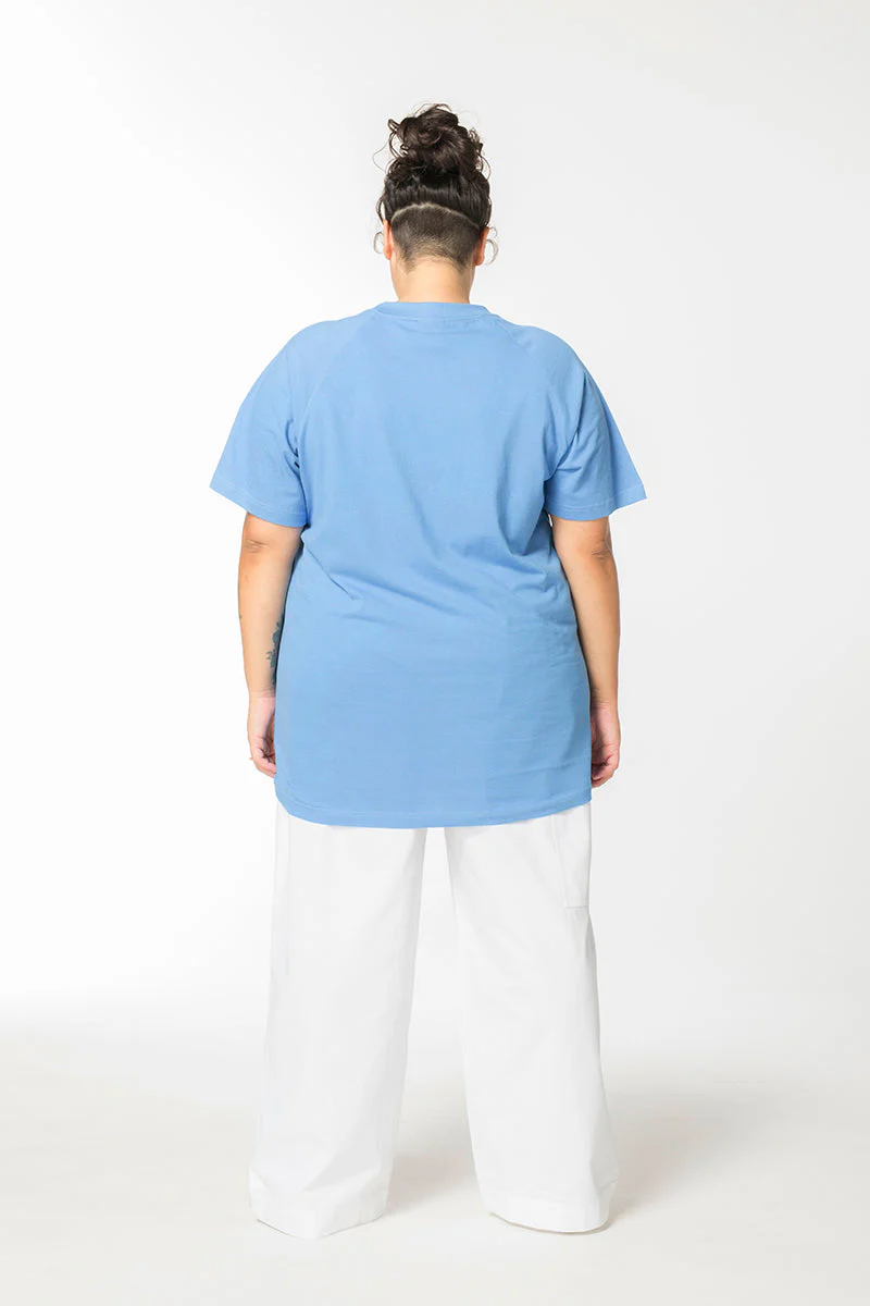 All Workers Tee - Cobalt - Image 2