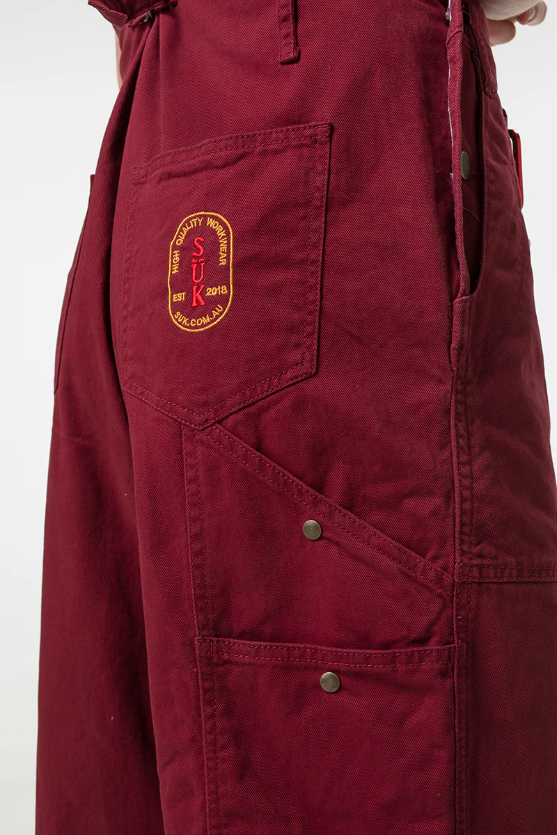 Brumby Suit - Burgundy - Image 10