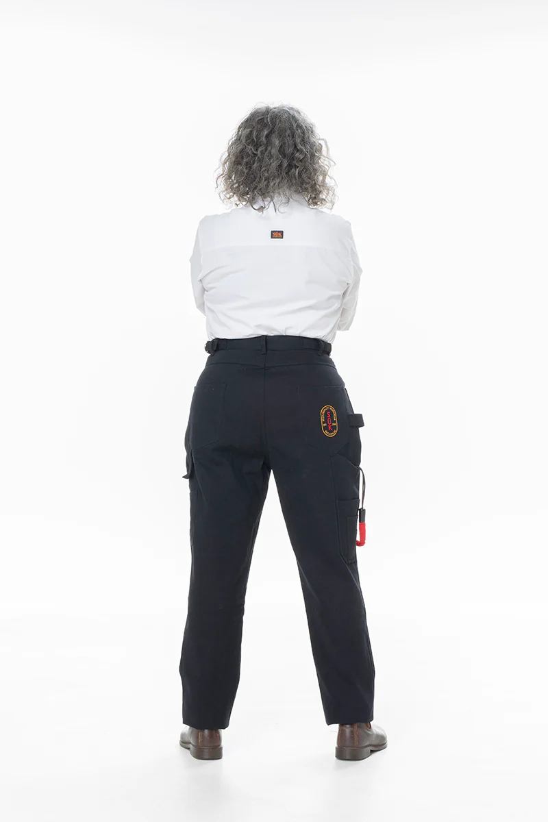 Canvas 2 Way Pants - Black - Image 3