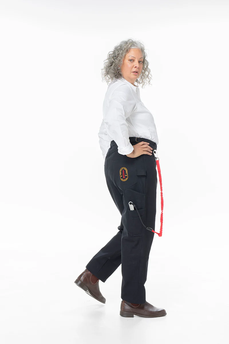 Canvas 2 Way Pants - Black - Image 4