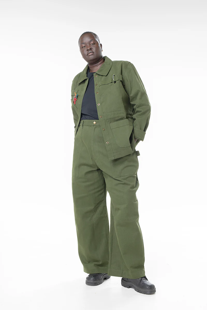 Canvas Bullant Jacket - Hunter - Image 3