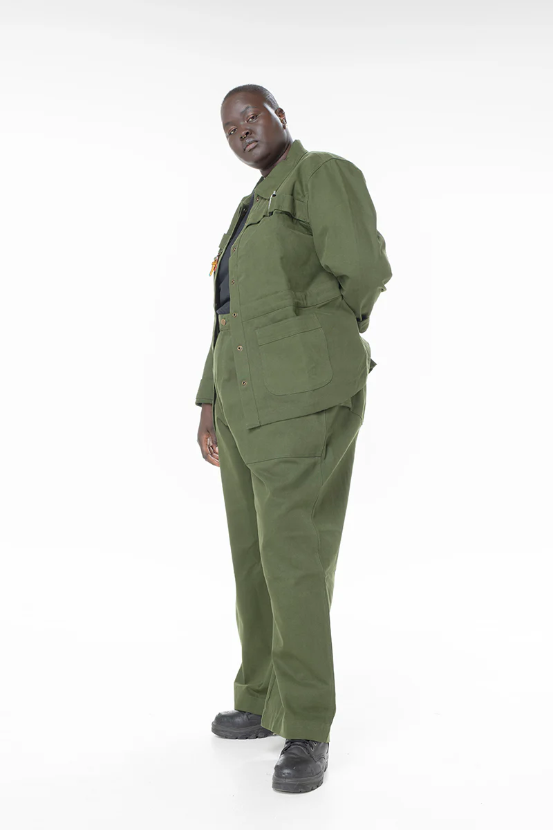 Canvas Bullant Jacket - Hunter - Image 4