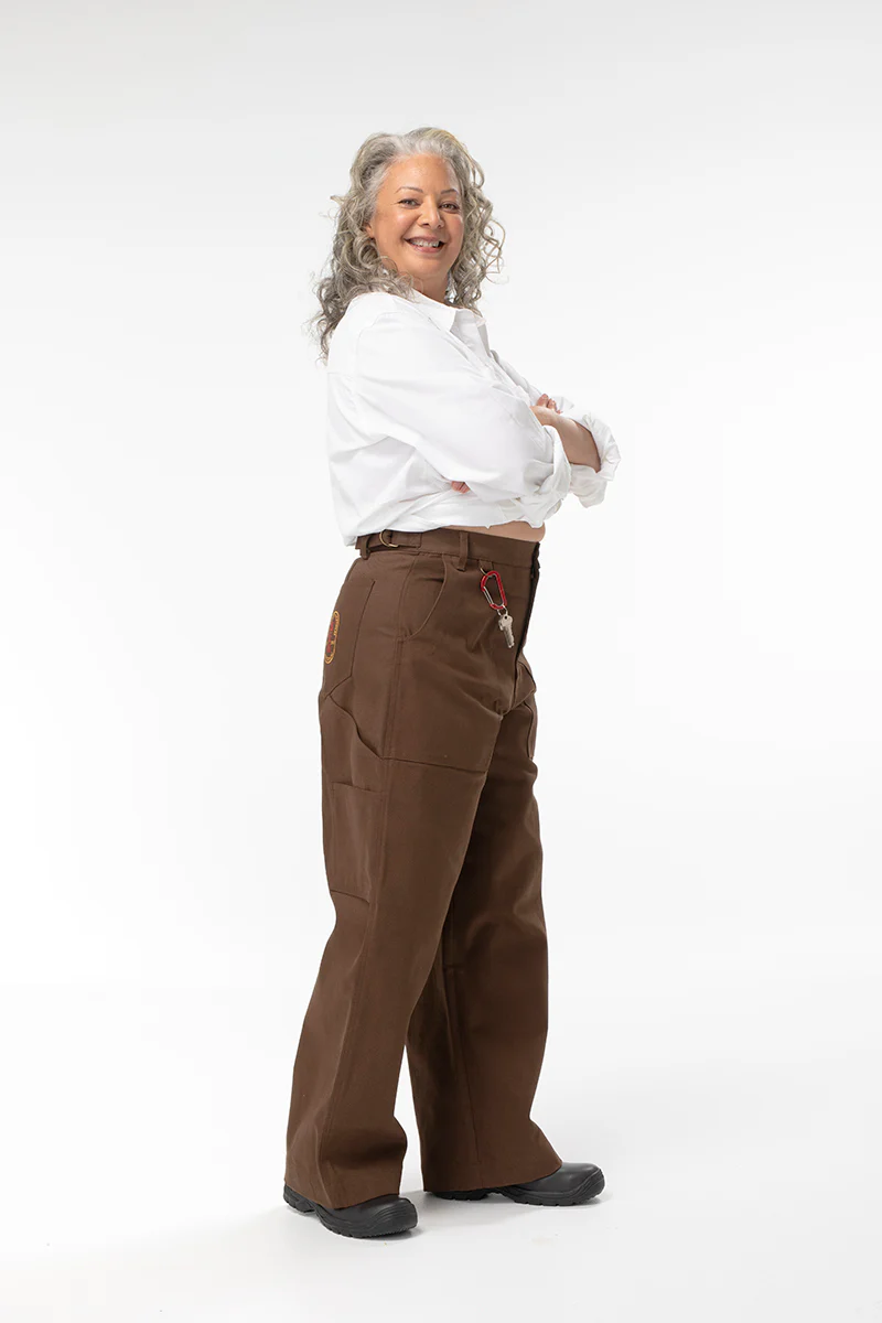 Canvas Construction Pants - Umber - Image 5
