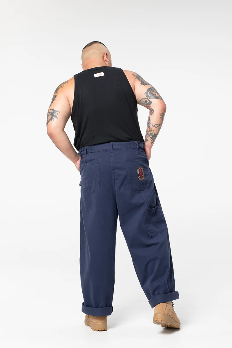 Construction Pants - Blue - Image 5