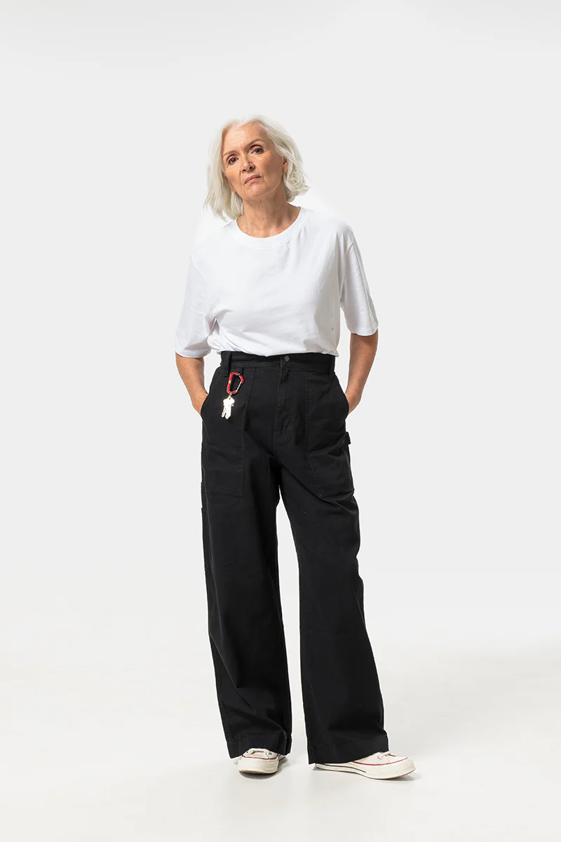 Construction Pants - Discreet Black