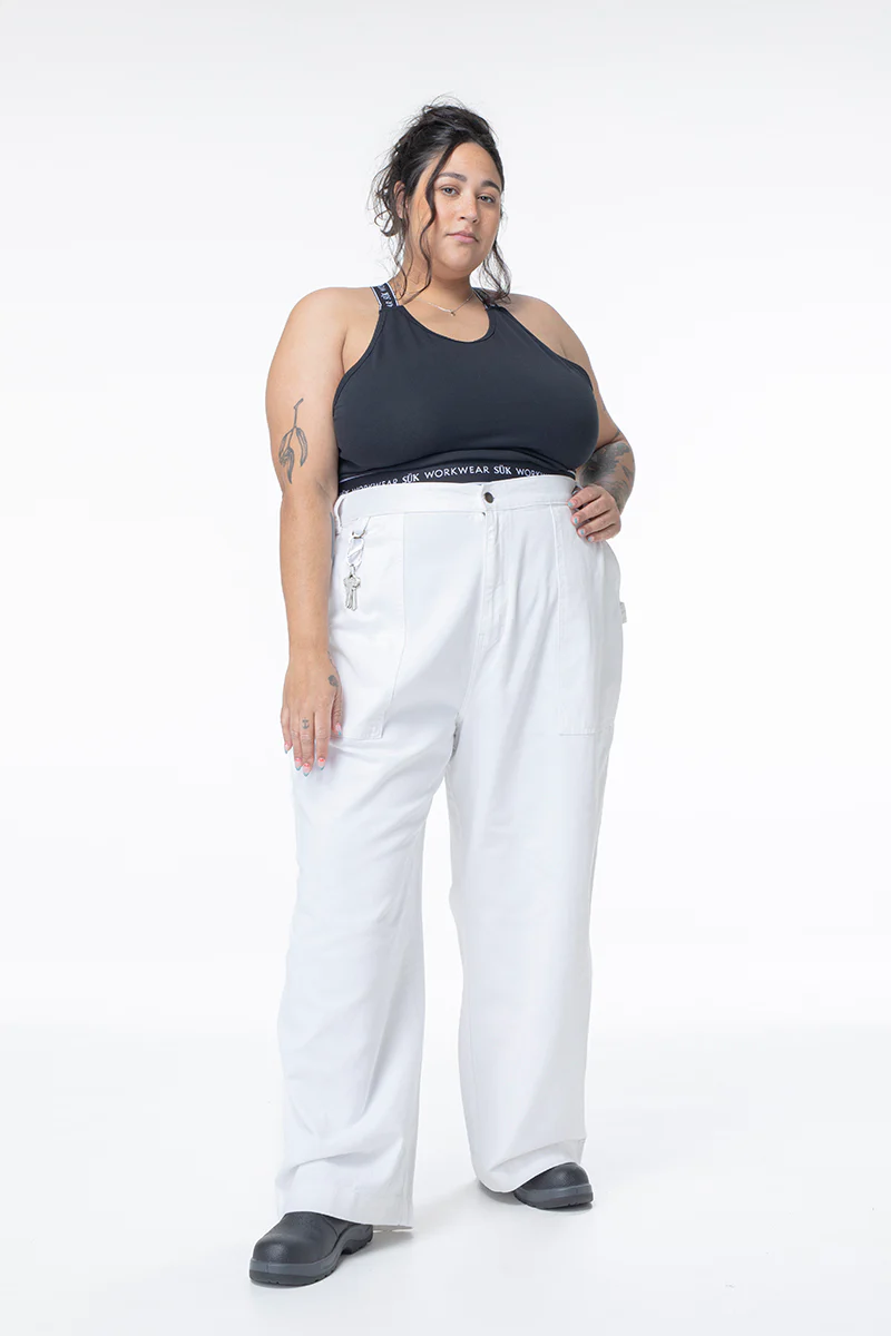 Construction Pants - White - Image 2