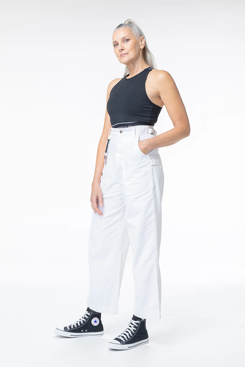 Construction Pants - White - Image 6