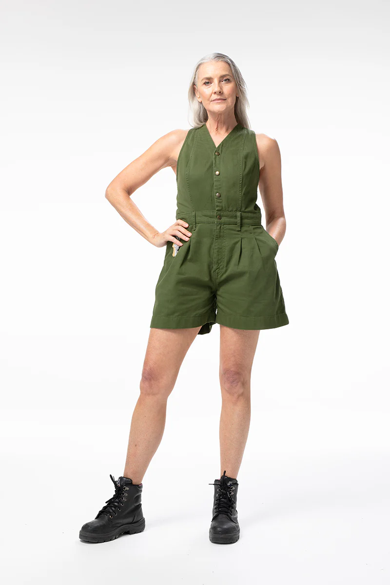 Cropped Roper Suit - Hunter - Image 10