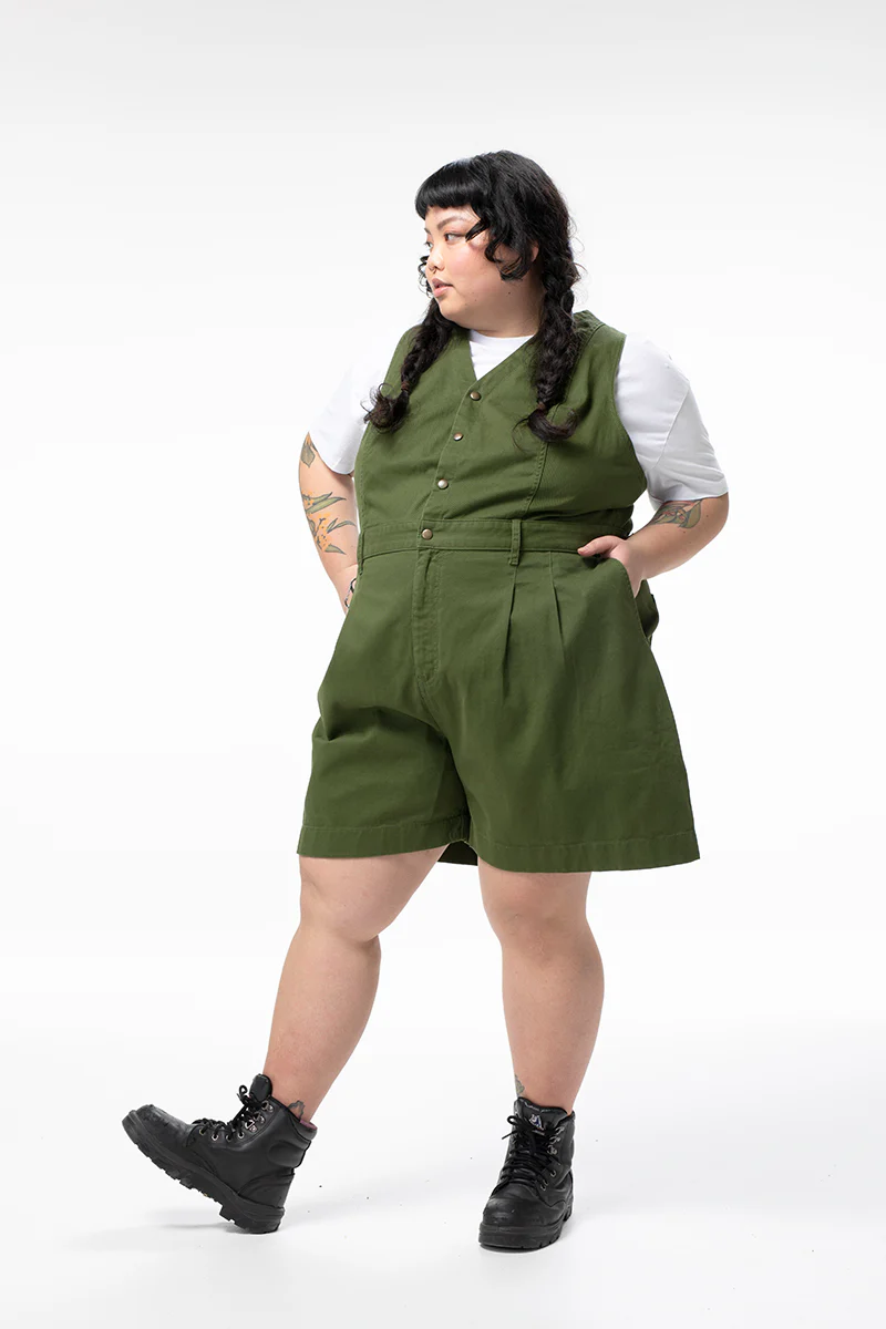 Cropped Roper Suit - Hunter - Image 4