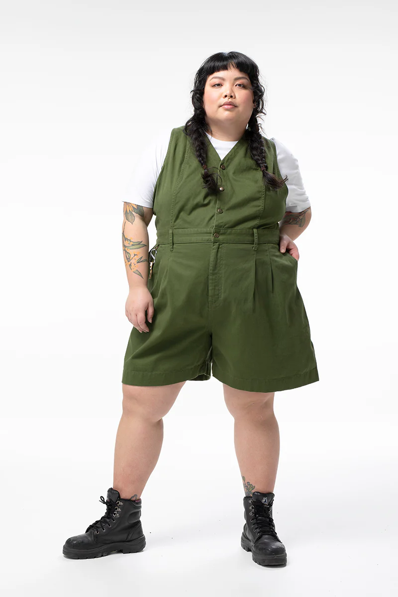 Cropped Roper Suit - Hunter - Image 6