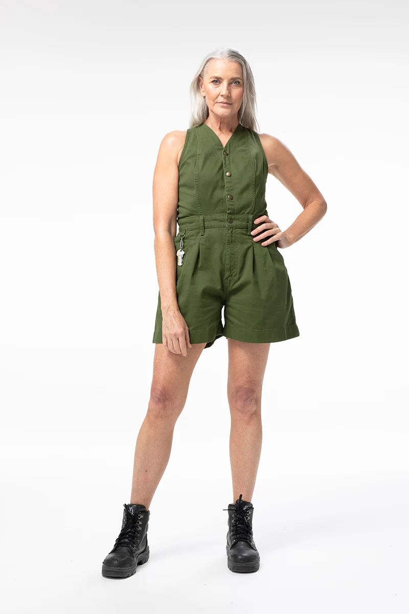 Cropped Roper Suit - Hunter - Image 9