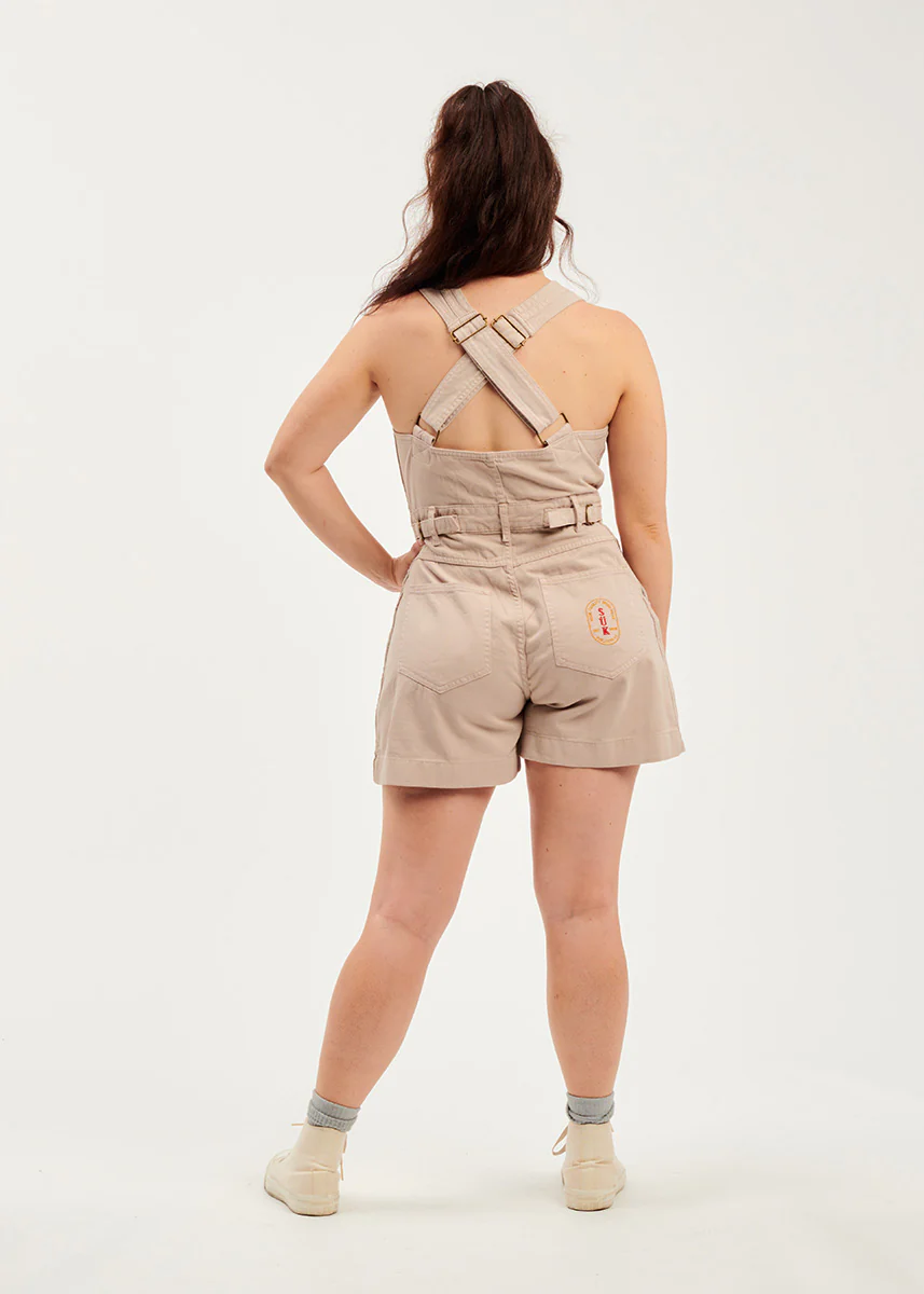 Cropped Roper Suit - Stone - Image 4
