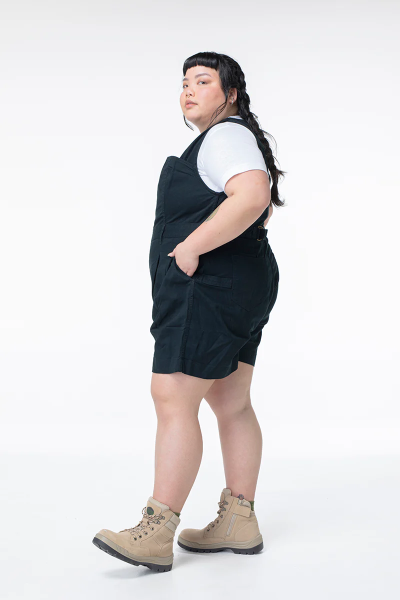 Cropped Yard Suit - Short - Black - Image 11