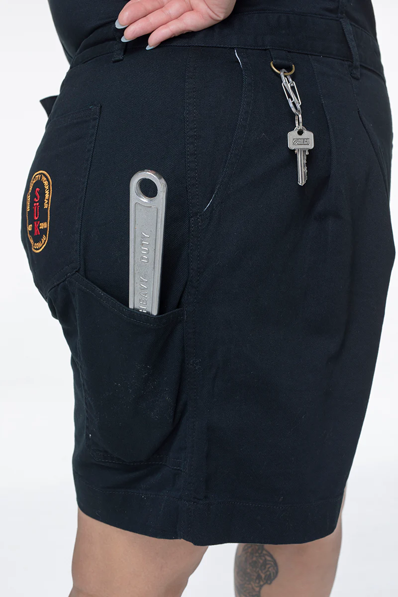 Cropped Yard Suit - Short - Black - Image 10