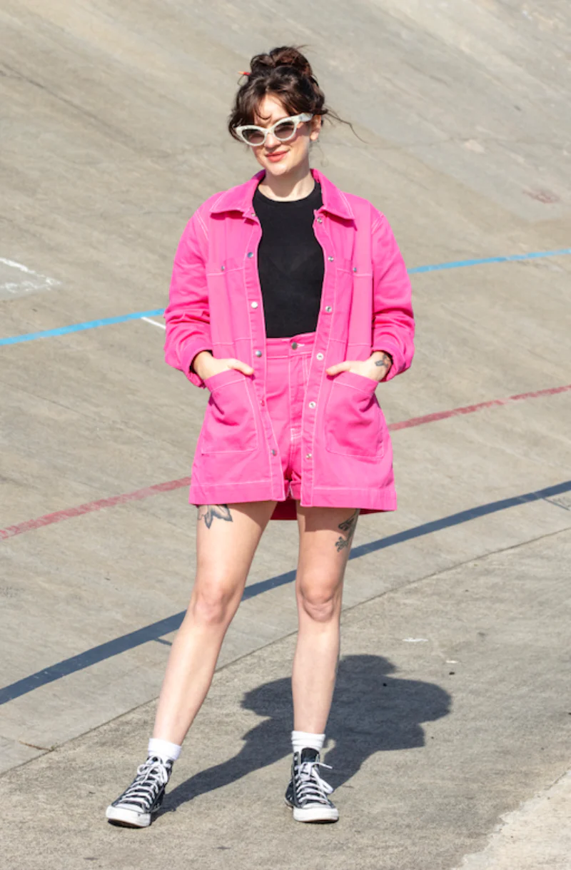 Farrier Shacket - Saltlake Pink - Image 10