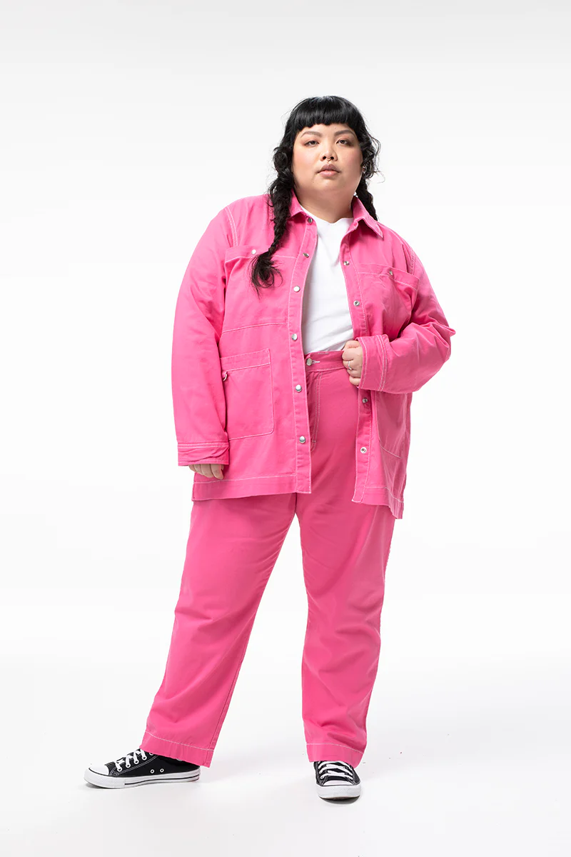 Farrier Shacket - Saltlake Pink - Image 4