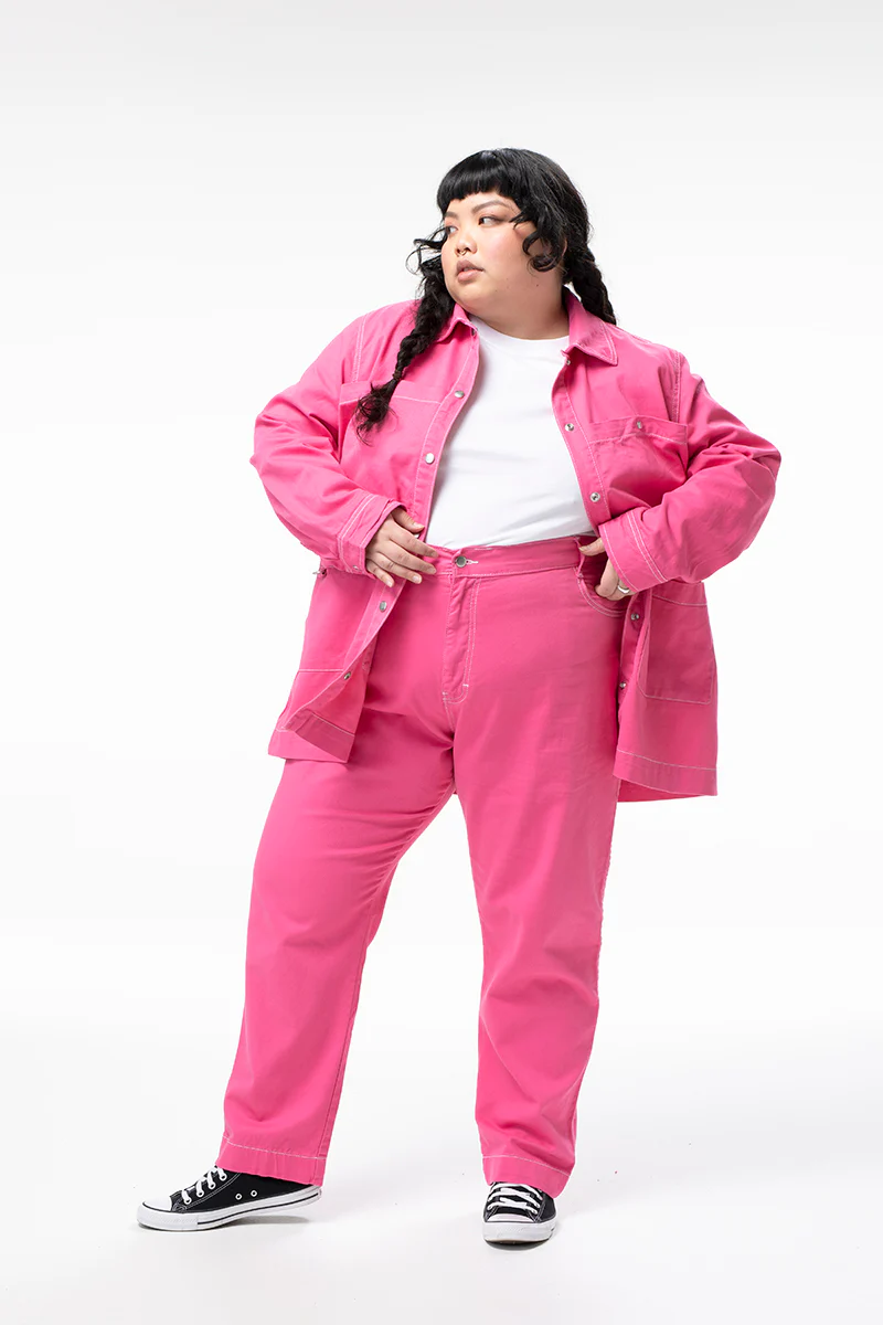 Farrier Shacket - Saltlake Pink - Image 5