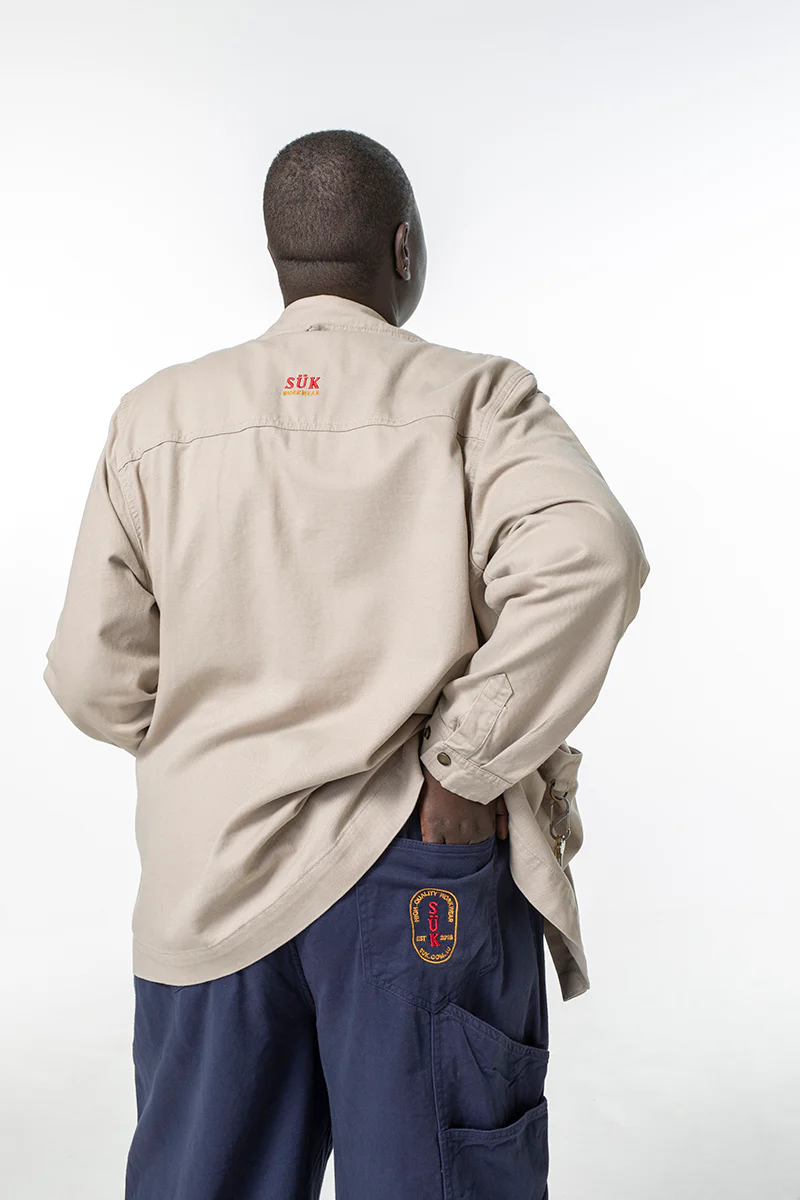Farrier Shacket - Stone - Image 13