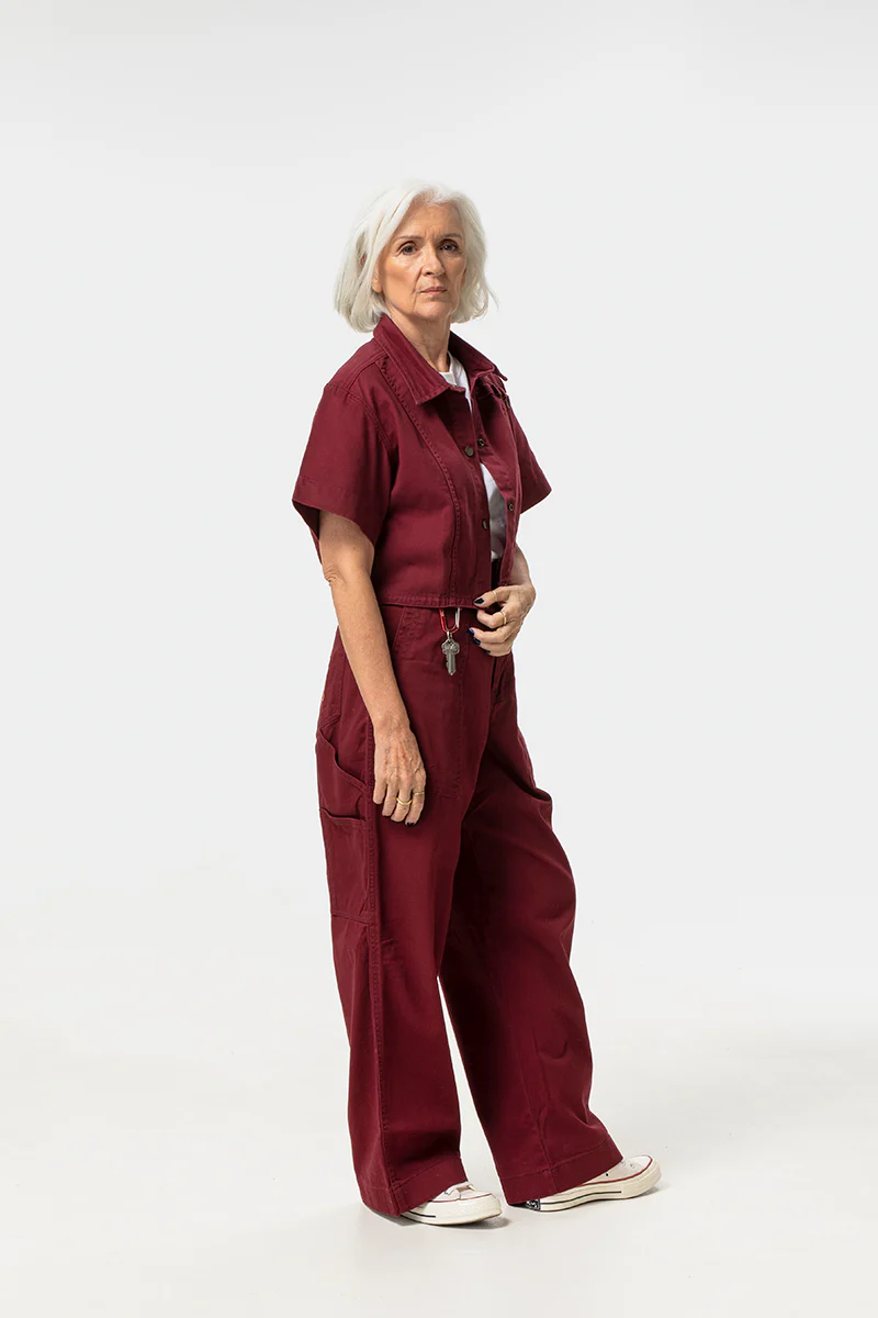 Isa Shirt - Burgundy - Image 8