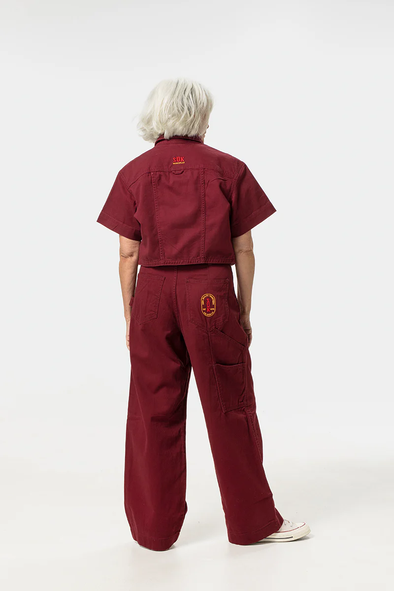 Isa Shirt - Burgundy - Image 9