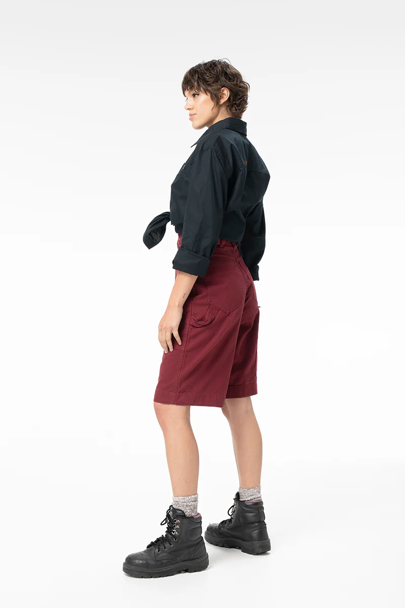 Long Shorts - Burgundy - Image 3