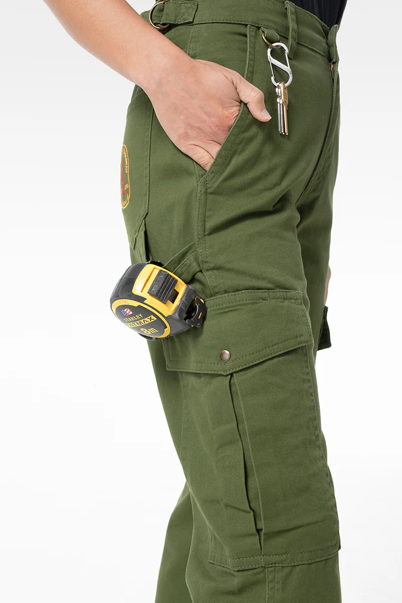 Mid Rise Cargo Pants - Hunter - Image 4