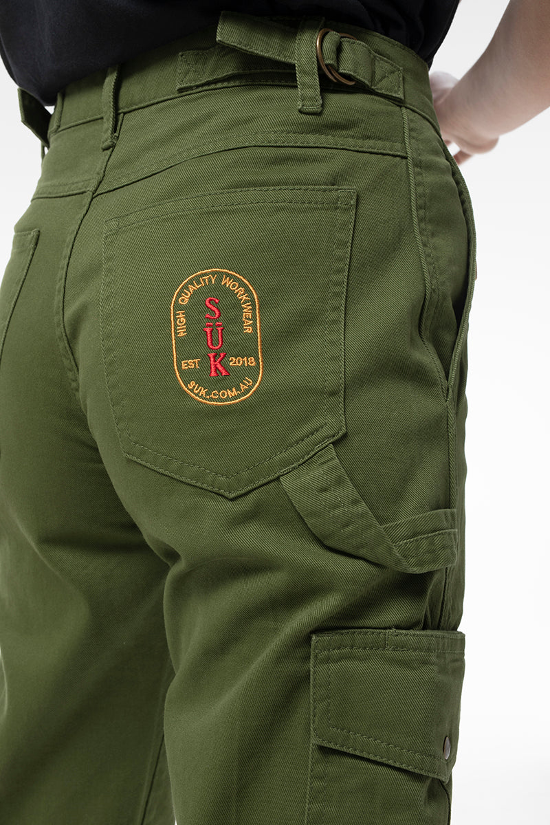 Mid Rise Cargo Pants - Hunter - Image 6
