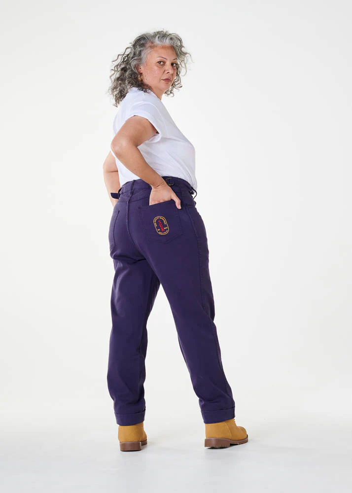 Plain Pants - Blue - Image 3