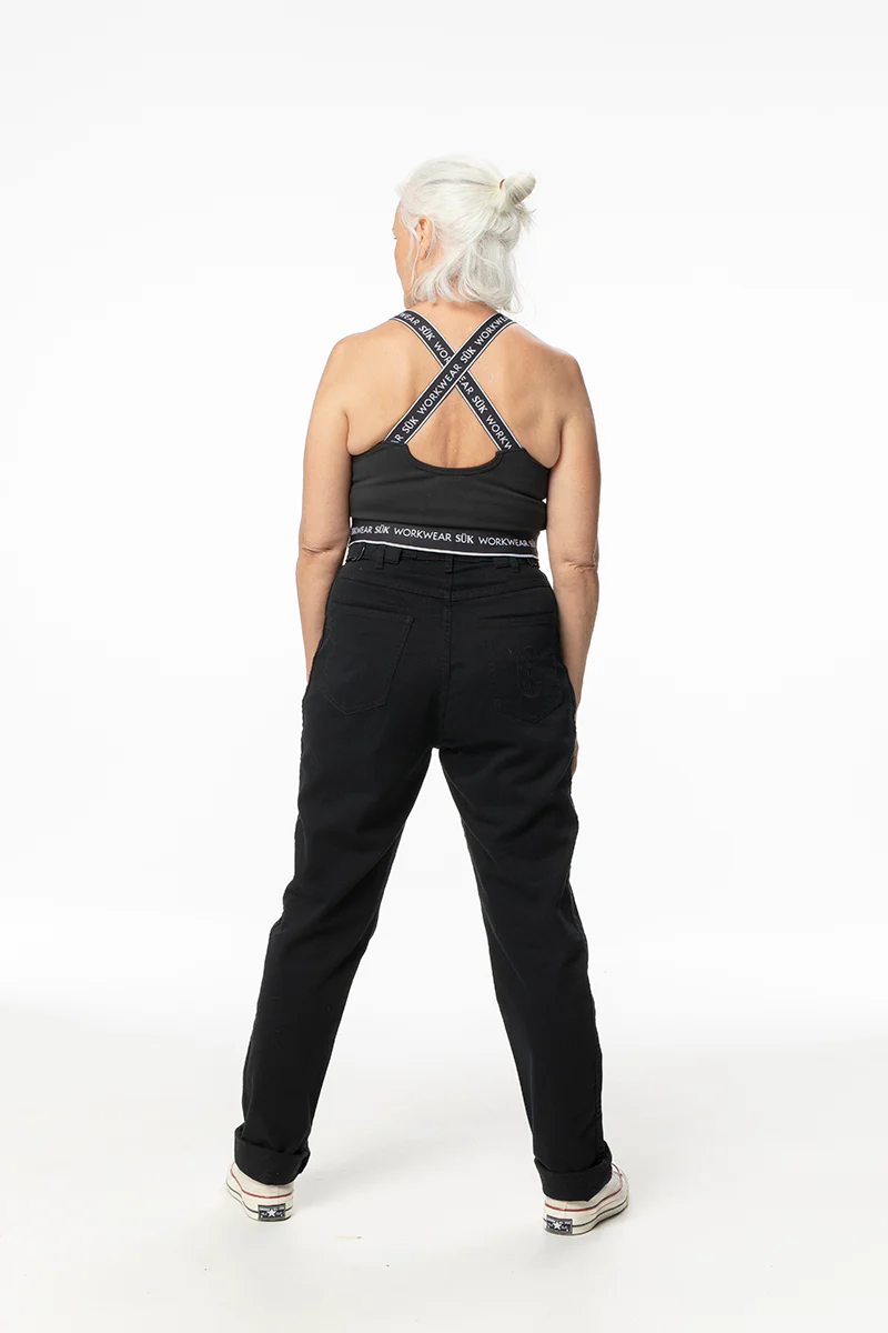 Discreet Plain Pants - Image 3