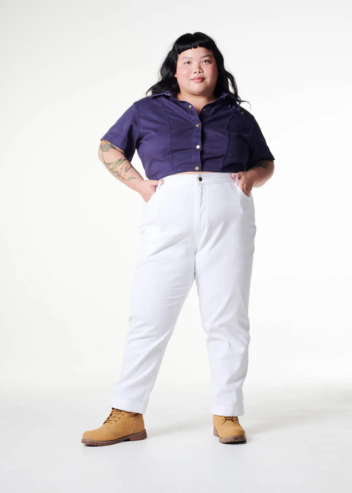 Plain Pants - White