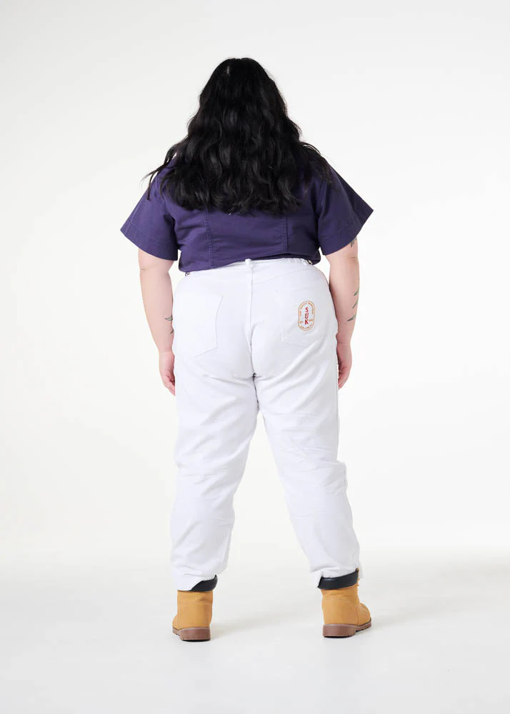 Plain Pants - White - Image 2