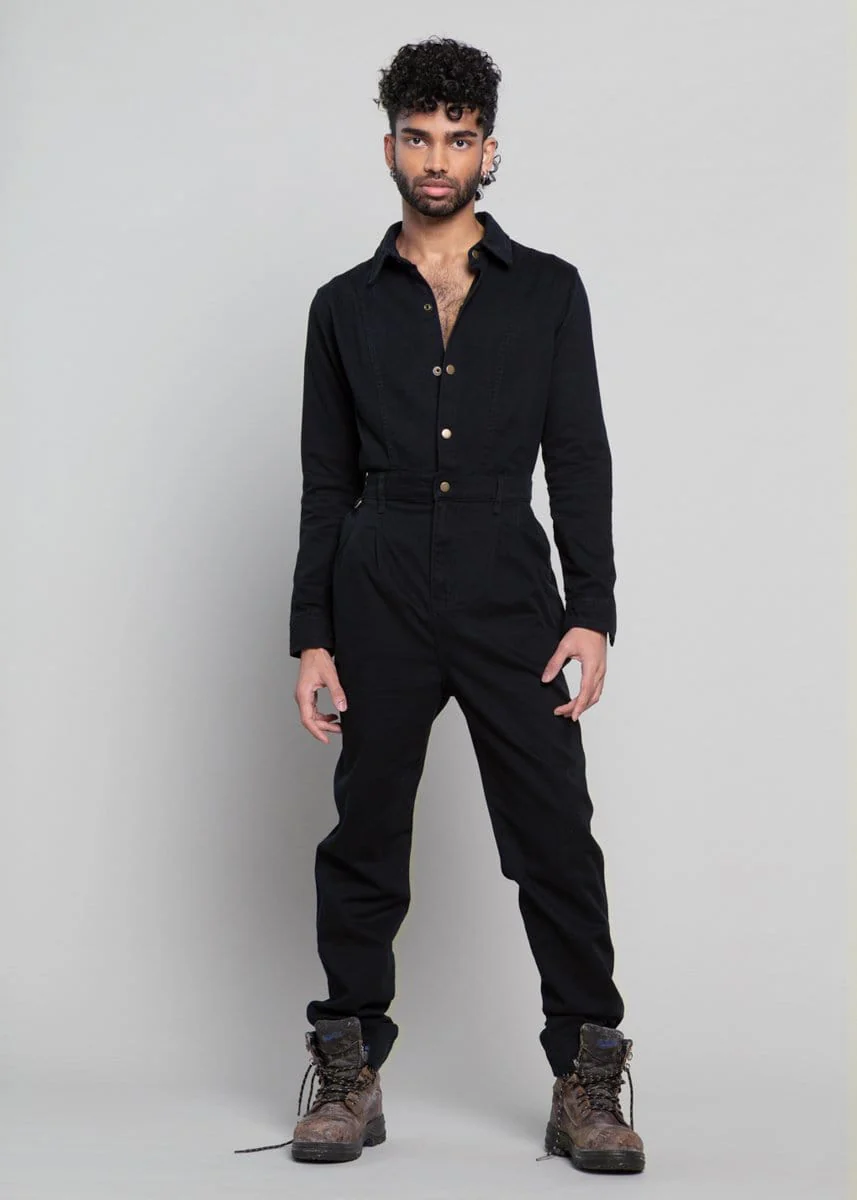 Ringer Suit - Short - Black - Image 3