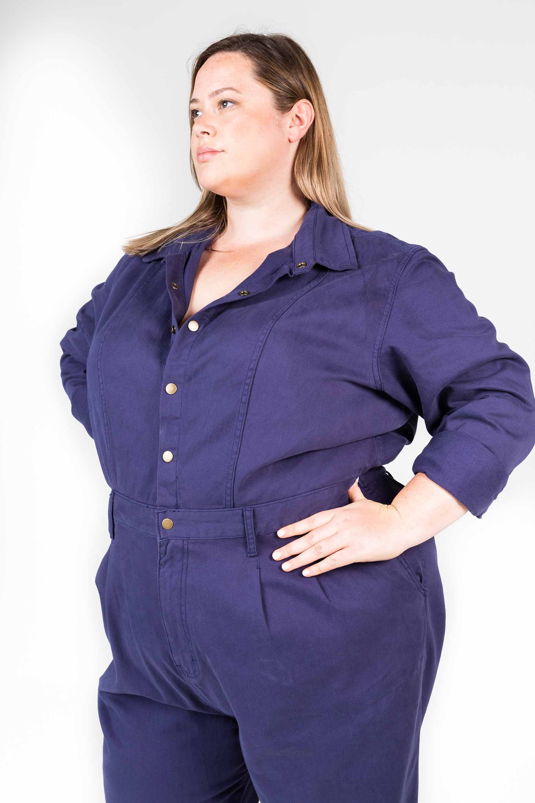 Ringer Suit - Long - Blue - Image 4