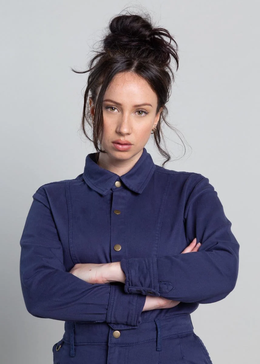 Ringer Suit - Long - Blue - Image 6