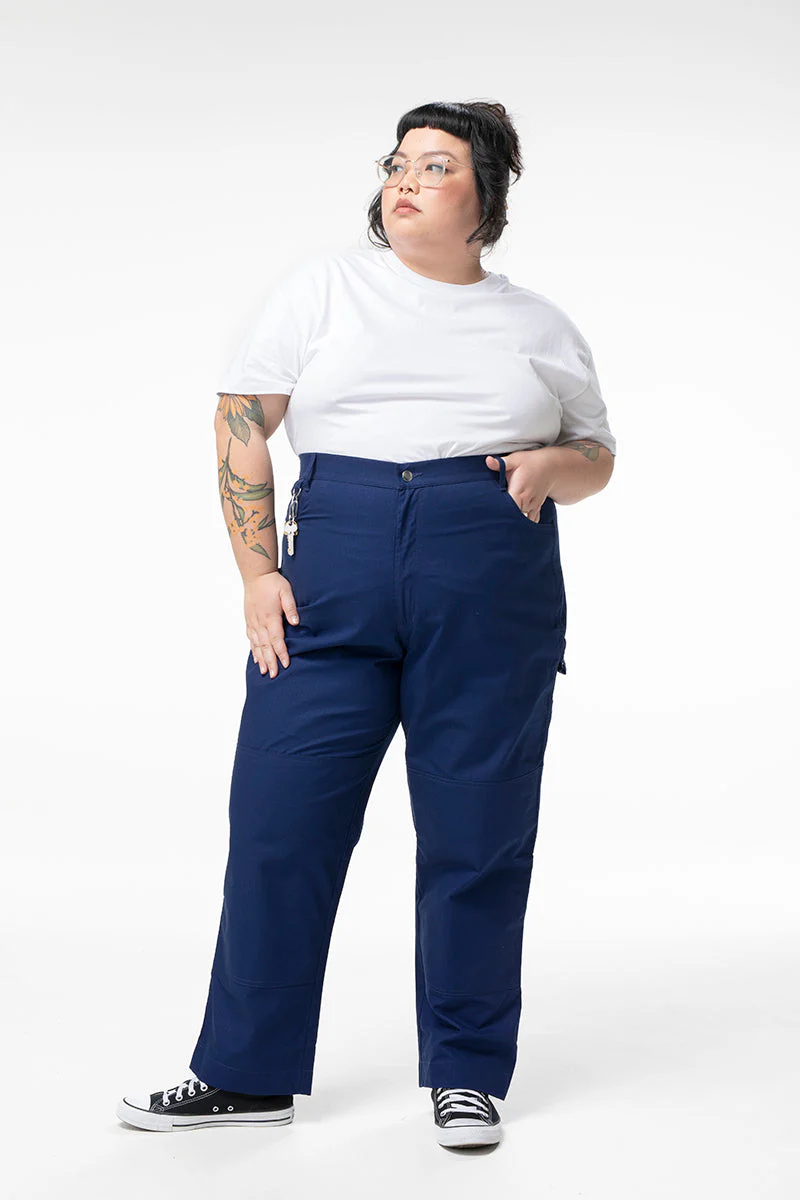 Ripstop 2.0 2 Way Work Pants Navy - Image 2