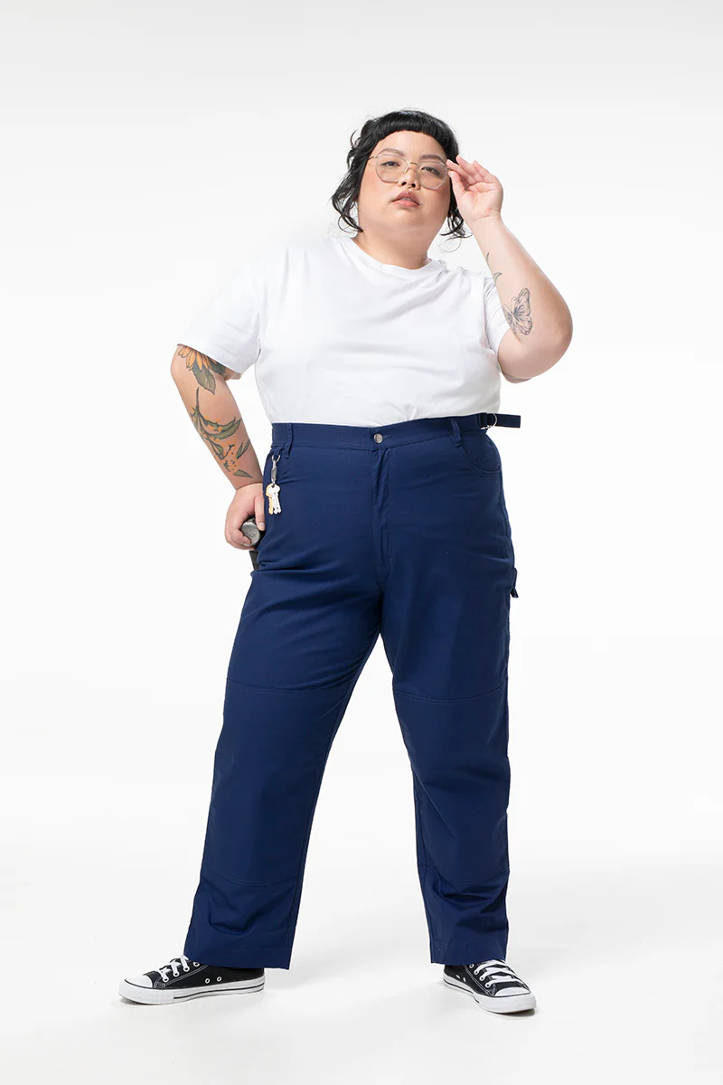 Ripstop 2.0 2 Way Work Pants Navy - Image 3