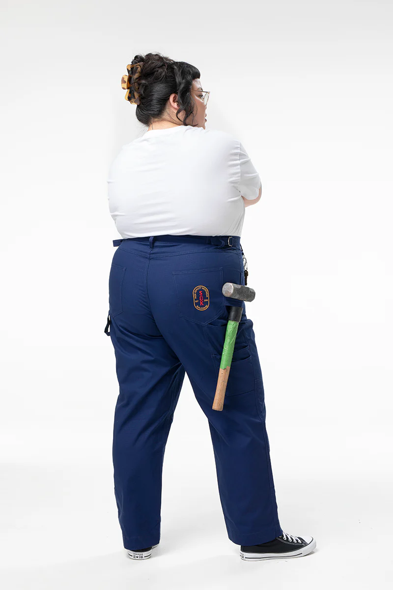 Ripstop 2.0 2 Way Work Pants Navy - Image 4