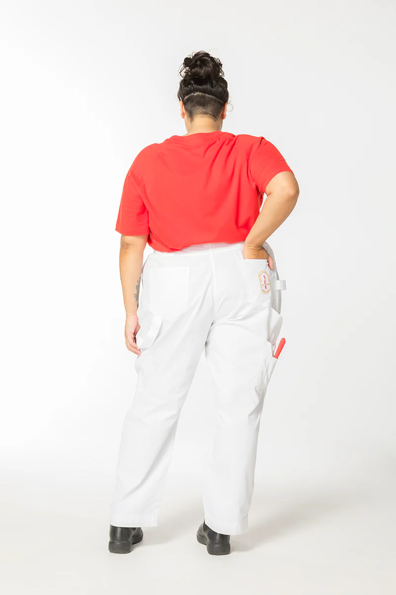 Ripstop 2.0 2 Way Work Pants White - Image 3