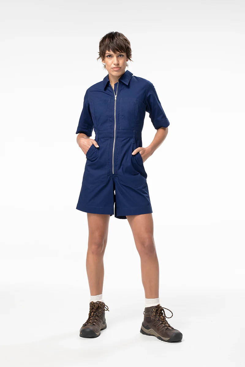 Ripstop 2.0 Cropped Lagoon Suit - Short - Navy - Image 3