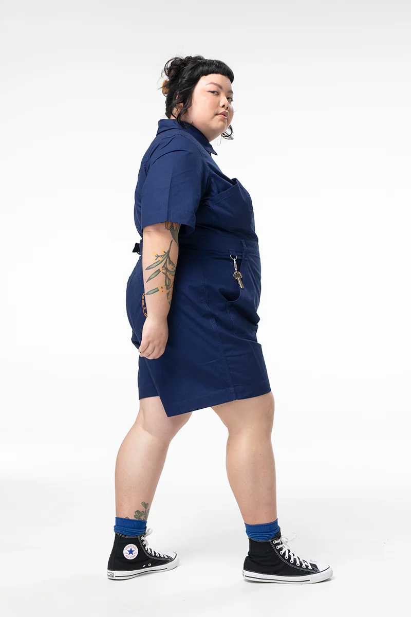 Ripstop 2.0 Cropped Lagoon Suit - Short - Navy - Image 5