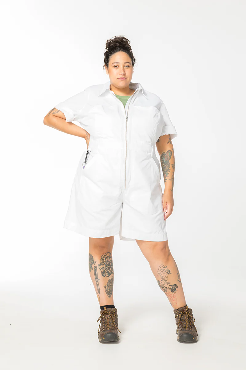 Ripstop 2.0 Cropped Lagoon Suit - Short - White - Image 4