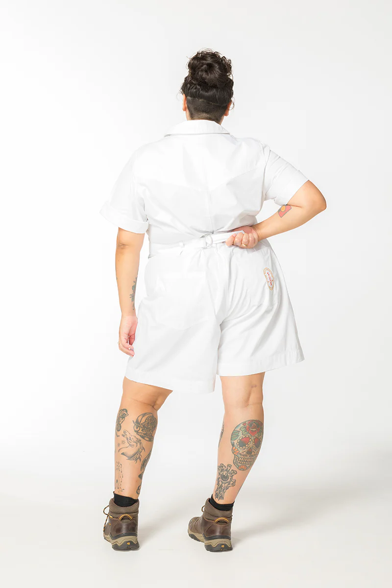 Ripstop 2.0 Cropped Lagoon Suit - Short - White - Image 3