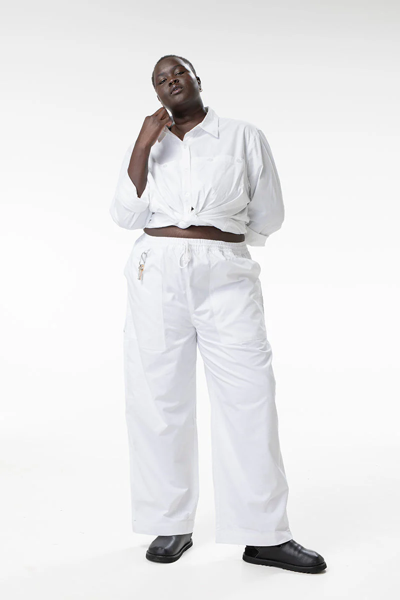 Ripstop 2.0 Elastic Waist Pants - White - Image 2